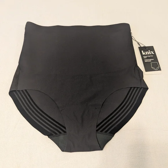 Knix Black High-Waisted Shapewear - Picture 1 of 13